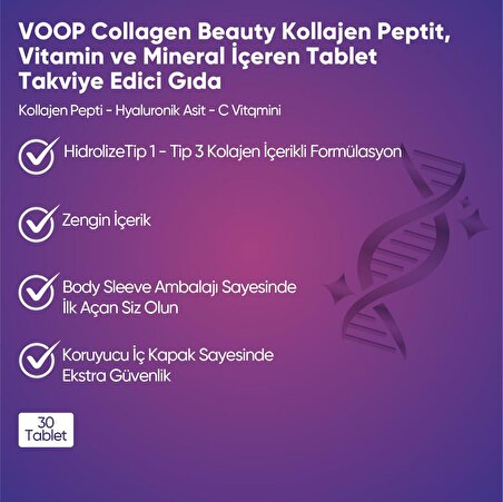 Voop Collagen Beauty 30 Tablet