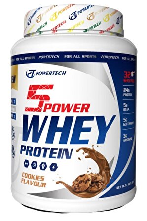 5Power Whey Protein Tozu 960 gr Kurabiye Aromalı