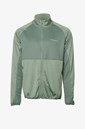 Hummel Hmljayce Zıp Jacket Erkek Yeşil Eşofman Üstü 921701-9852