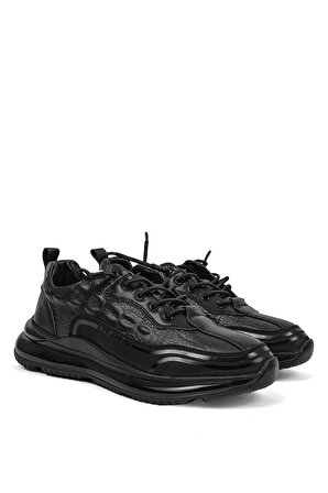 Guja 23K504-2 Erkek Hakiki Deri Casual Ayakkabı Siyah