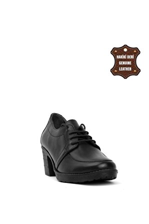 Enzo 8501 Kadın Klasik Topuklu Ayakkabı Siyah