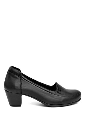 Mammamia D24YA-3840 Kadın Klasik Topuklu Ayakkabı Siyah