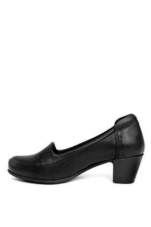 Mammamia D24YA-3840 Kadın Klasik Topuklu Ayakkabı Siyah