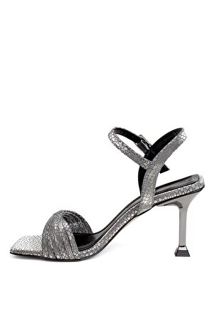 Miss Park Moda PM161 K200/2 Kadın Abiye Ayakkabı Platin