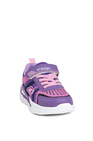 Ndrops NDR02 Filet Kız Çocuk Spor Ayakkabı Mor