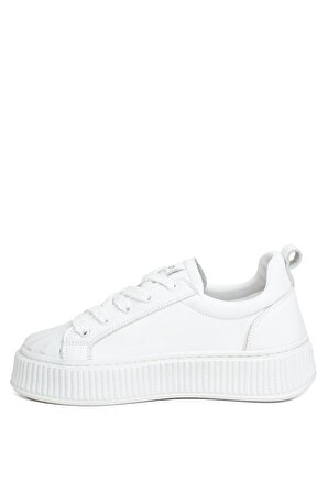 Elit BtnDVM01 Kadın Klasik Sneaker Beyaz
