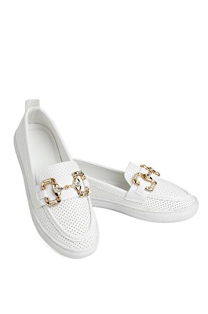 Miss Park Moda PM02 K501 Kadın Casual Ayakkabı Beyaz