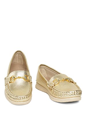Elit ONY6011 Kadın Casual Ayakkabı Altın