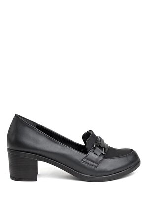 Miss Park Moda PM279 K4 Kadın Topuklu Ayakkabı Siyah