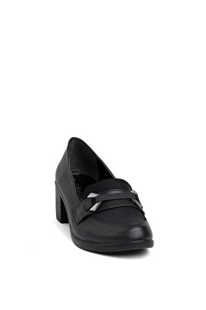 Miss Park Moda PM279 K4 Kadın Topuklu Ayakkabı Siyah