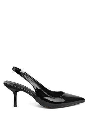 Miss Park Moda PM492 K601 Kadın Topuklu Ayakkabı Siyah