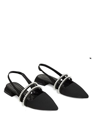 Miss Park Moda PM439 K080 Kadın Topuklu Ayakkabı Siyah