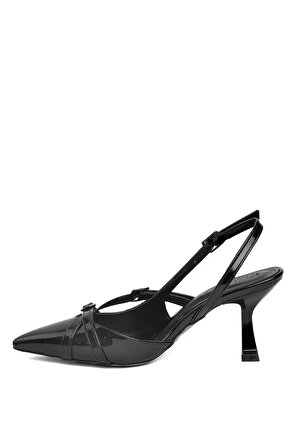 Miss Park Moda PM492 K945 Kadın Topuklu Ayakkabı Siyah