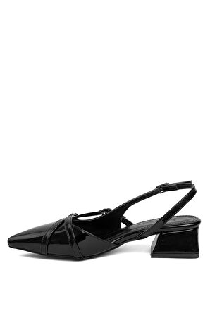 Miss Park Moda PM539 K32 Kadın Topuklu Ayakkabı Siyah