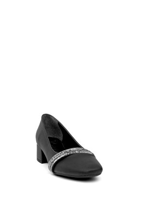 Beety BY18.118 Kadın Klasik Topuklu Ayakkabı Siyah