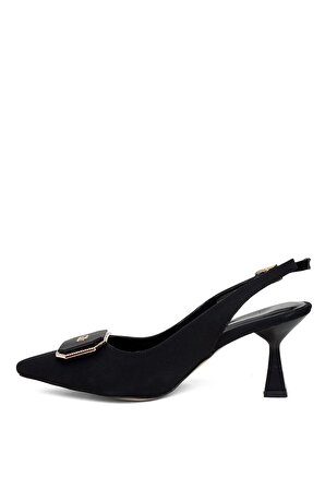 Miss Park Moda PM439 K715 Kadın Topuklu Ayakkabı Siyah