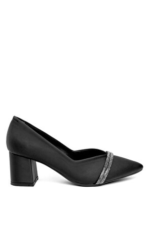 Beety BY18.911 Kadın Klasik Topuklu Ayakkabı Siyah
