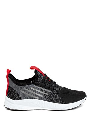Lupoon 507 Erkek Yürüyüş Ayakkabısı Siyah - Kırmızı