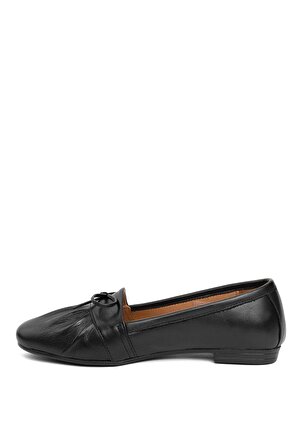 Beety BY142.133 Kadın Deri Casual Ayakkabı Siyah