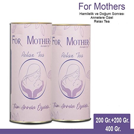 For Mothers Relax  Çay - 400 Gr. - İki Paket