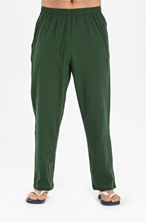Şile Bezi Erkek Şalvar Pantolon Yeşil Ysl