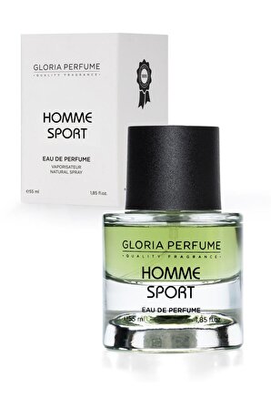 Gloria Perfume Homme Sport EDP Çiçeksi Erkek Parfüm 55 ml  