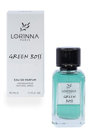 Lorinna Paris Green Boos EDP Çiçeksi Erkek Parfüm 50 ml  