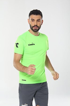 Diadora Nacce Erkek Fıstık Yeşili T-Shirt - 16TSR05