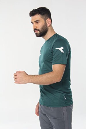 Diadora Nacce Erkek Koyu Yeşil T-Shirt - 16TSR05
