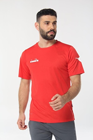 Diadora Nacce Erkek Kırmızı T-Shirt - 16TSR05