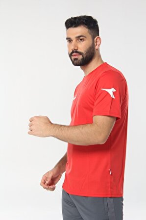 Diadora Nacce Erkek Kırmızı T-Shirt - 16TSR05