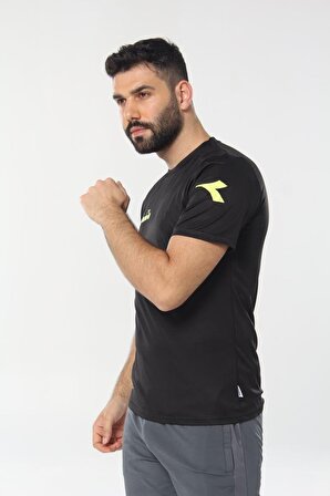 Diadora Nacce Erkek Siyah T-Shirt - 16TSR05