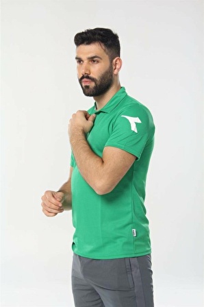 Diadora Nacce Açık Yeşil Polo Yakalı T-Shirt  -  1TSR06-AçıkYeşil