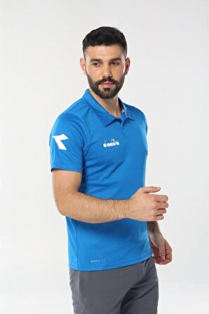 Diadora Nacce Mavi Polo Yakalı T-Shirt  -  1TSR06-Mavi