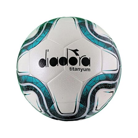 Diadora 4060080 Titanyum Futbol Topu Beyaz-Mavi
