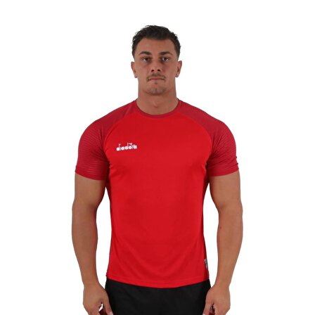Diadora 1050119 Premium Antrenman Tişört Kırmızı