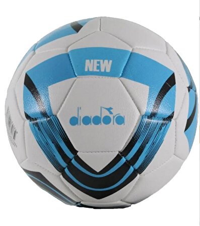 Diadora NEW Futbol Topu Beyaz-Siyah-Mavi 4 No