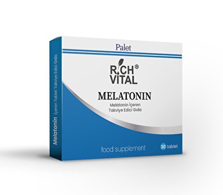 Rich Vital Melatonin 30 tb