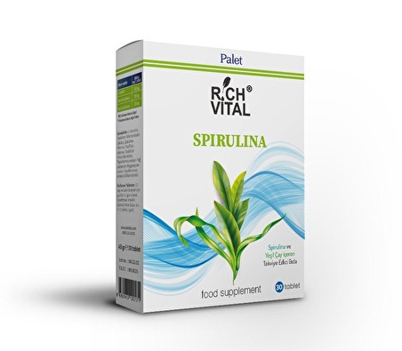 Rich Vital Spirulina 30 tb