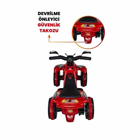 0001 Akülü Atv 6 Volt Safari 9000-9017-9024-9031-9048 - UJ Toys