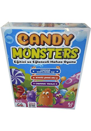 Candy Monsters Eğitici & Eğlenceli Hafıza Oyunu