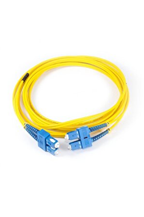 Fiber Optik Patch Kablo SC/LC Dubleks SM 1m Patch Cord Çap 2mm
