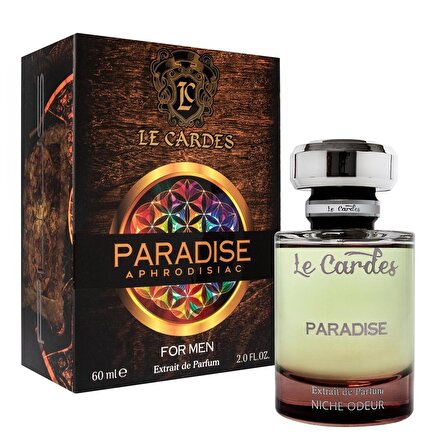 Le Cardes Plus Paradise Aphrodisiac Extrait De Parfüm 60 ml Erkek Parfüm