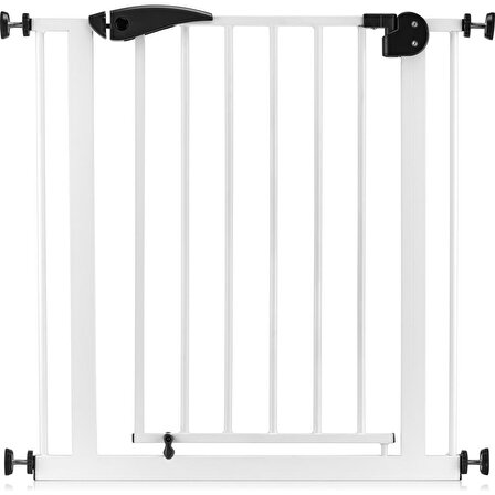 Guimo Güvenlik Kapısı Tekstüre Beyaz 76-80cm Otomatik Kapanan Bebek Güvenlik Kapısı