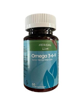Balık Yağı Omega 3 6 9 Yumuşak 60 Kapsül (Keten Tohumu yağı+ Primroz yağı)