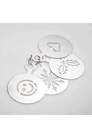 JUMBO Venti Çelik Latte Art 4'lü Set