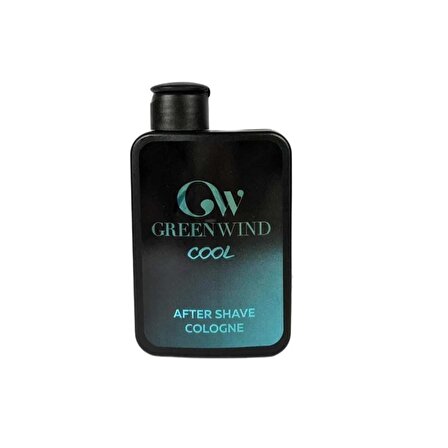 Greenwind Cool Parfümlü Cam Şişe 150 ml Kolonya