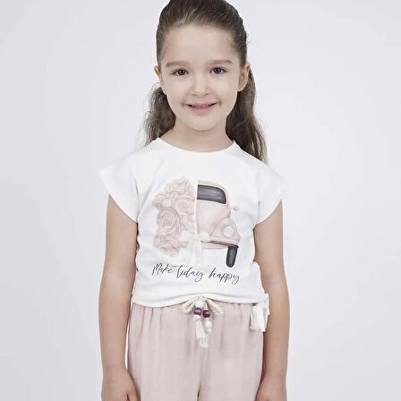 Best Kids Araba Baskılı T'shirt BEST-3989534