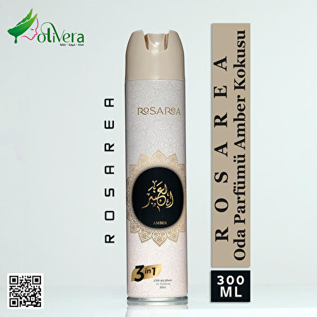 ROSAREA  - Oda Parfümü Amber Kokusu  300ml