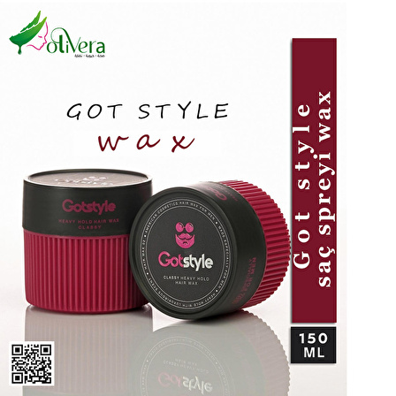 GOT STYLE CLASSY HEAVY HOLD SAÇ WAX  150ML(02)